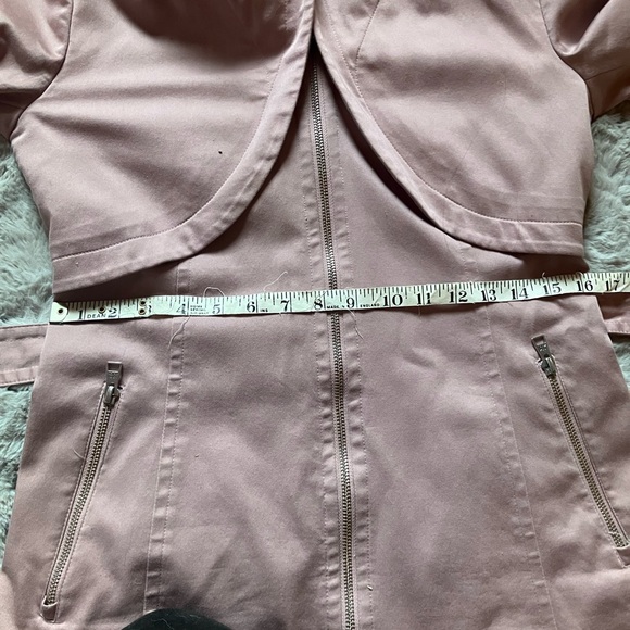 Soia & Kyo Arabella jacket in dusty rose pink with hood. Mint condition! - Picture 14 of 15